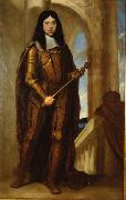 Guido Cagnacci Kaiser Leopold I. (1640-1705) im Kronungsharnisch oil painting reproduction